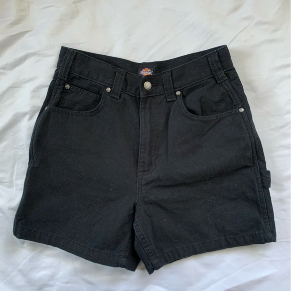 Dickies Pants - Dickies High Waisted Black Utility Shorts new without Tag